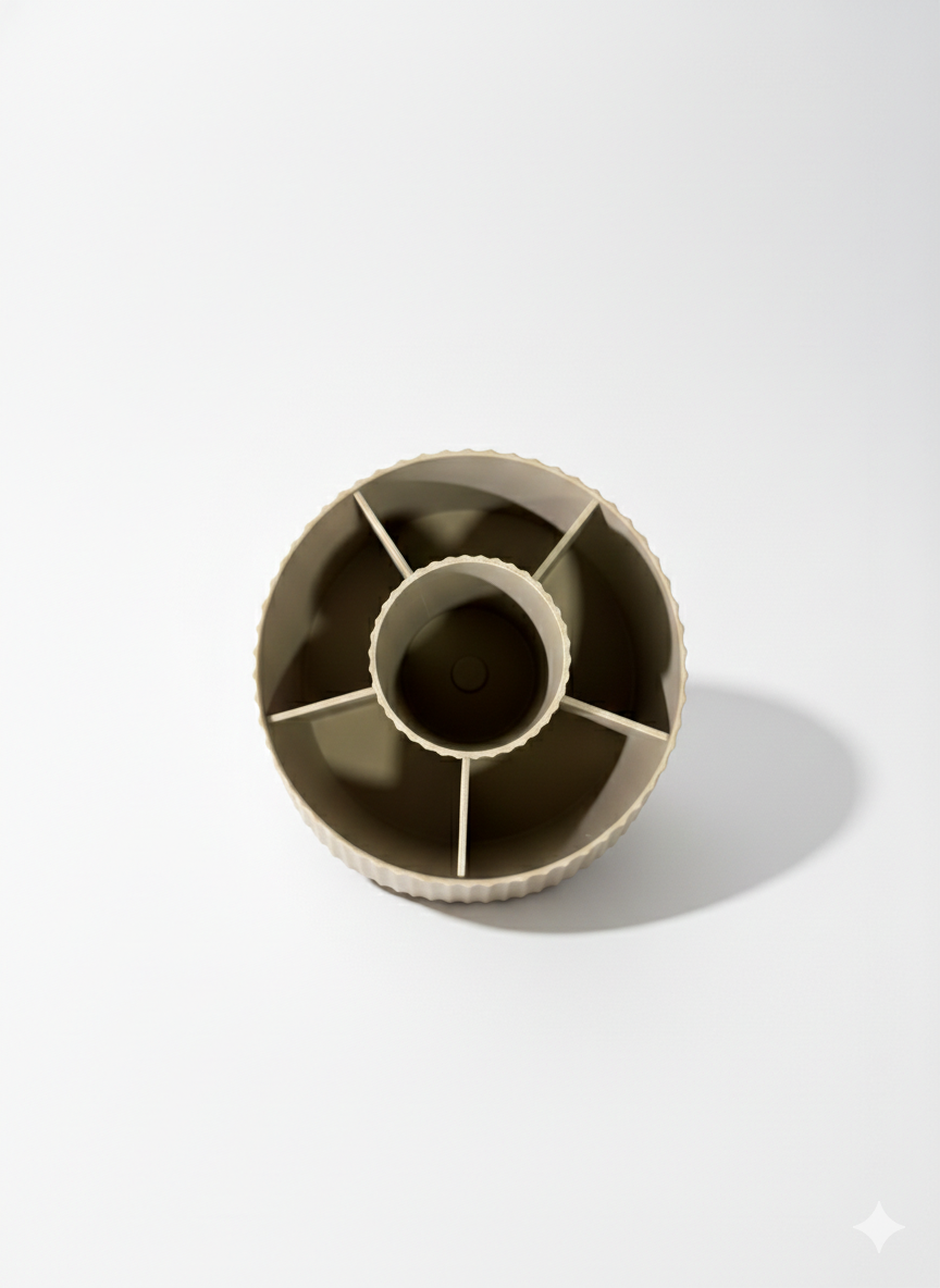 Organizador de tocador o mostrador de baño para maquillaje